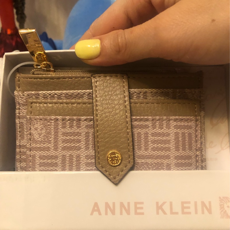 ANNE KLEIN 全新零錢包 卡夾 短夾-0