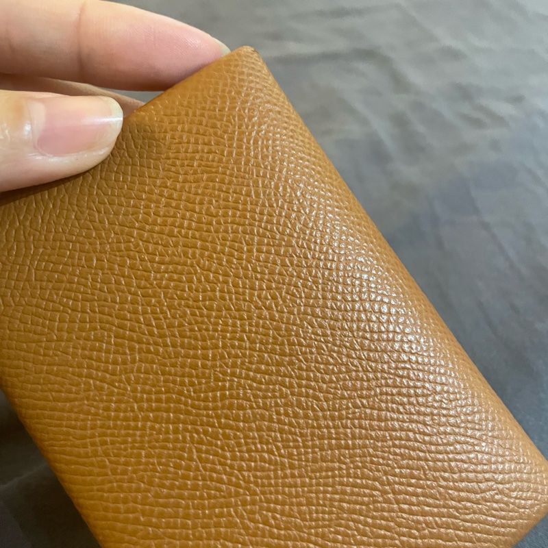 愛馬仕金剛金卡夾零錢包-1