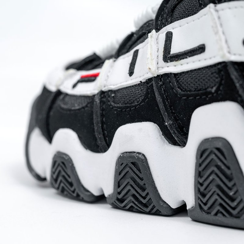 【余皓然私服】FILA 黑白撞色休閒鞋-3