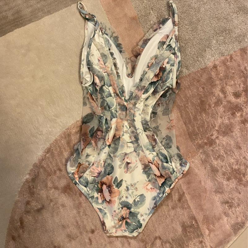 Zimmermann 一件式泳衣 S-2