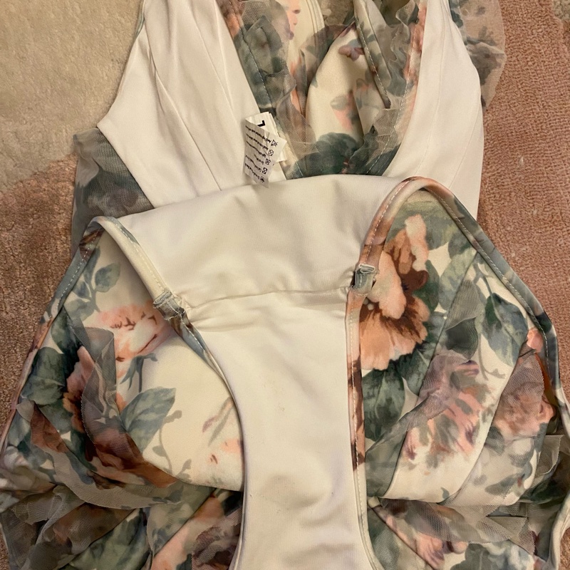 Zimmermann 一件式泳衣 S-4