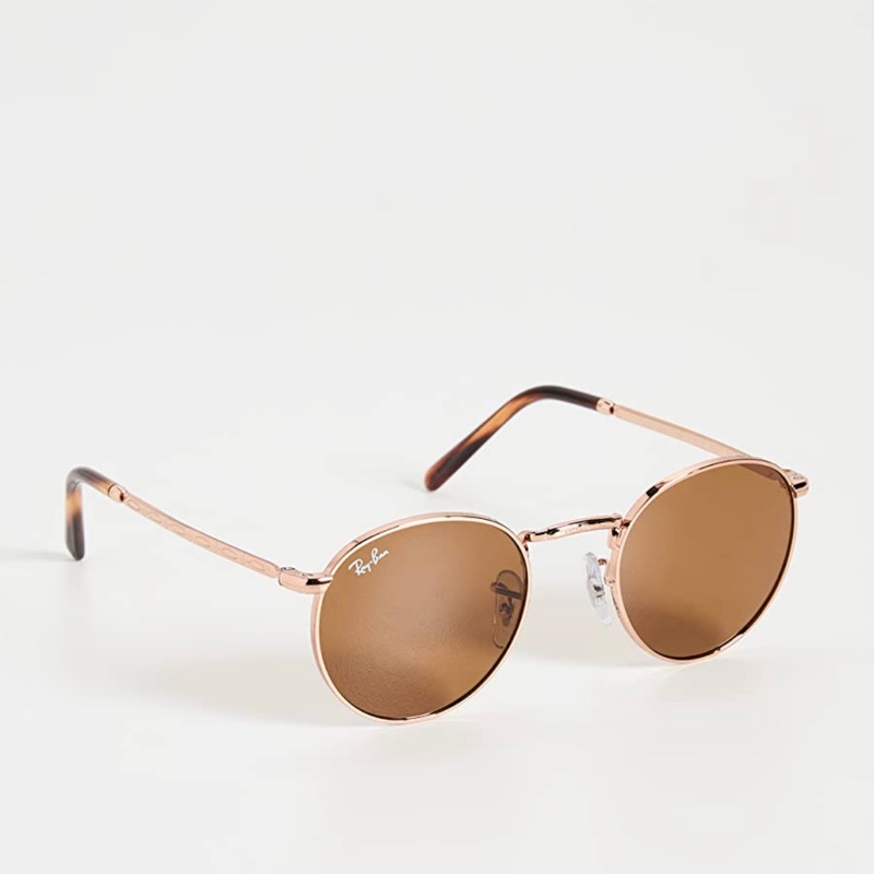 雷朋RayBan 復古圓框墨鏡 尺寸：47-1