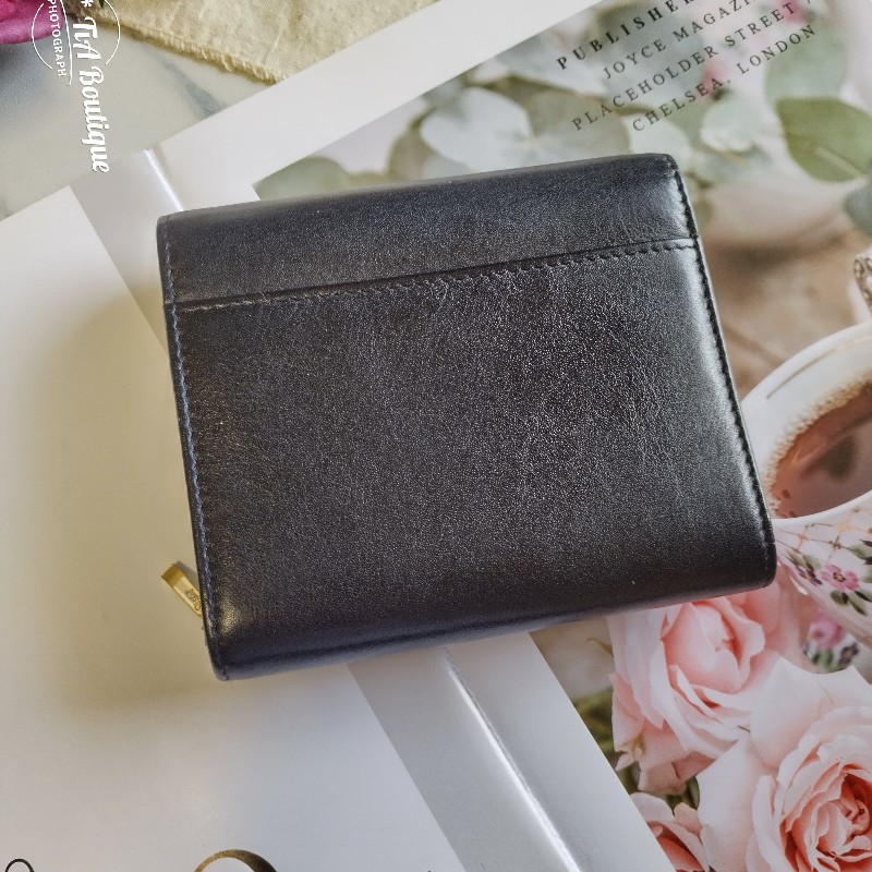 Salad 多卡格真皮中夾皮夾 Tough 副牌-1