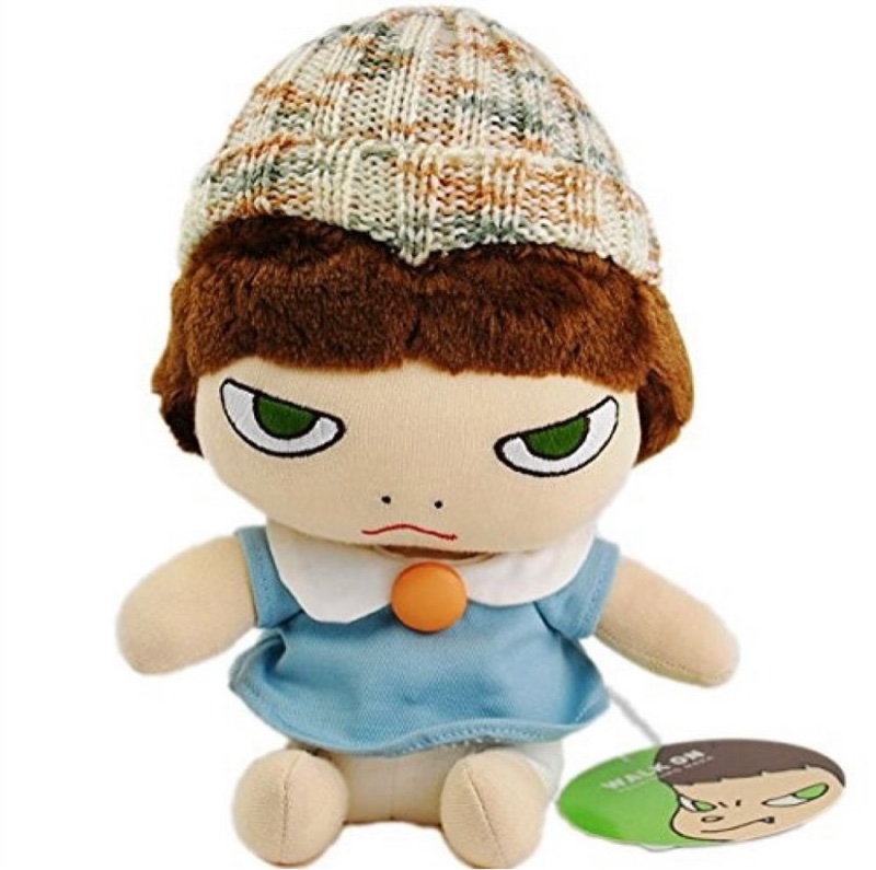 近全新 奈良美智 娃娃 毛線帽女孩 現貨-0