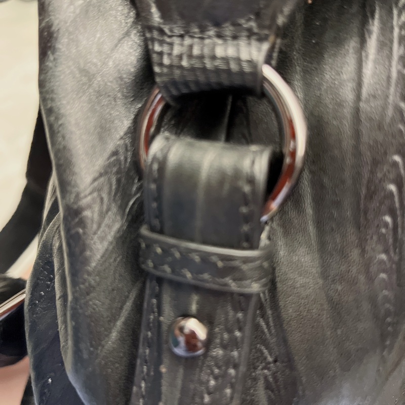 正牛皮壓樹葉紋少見手工包、真皮後背包、台灣師傅文創手作包-8