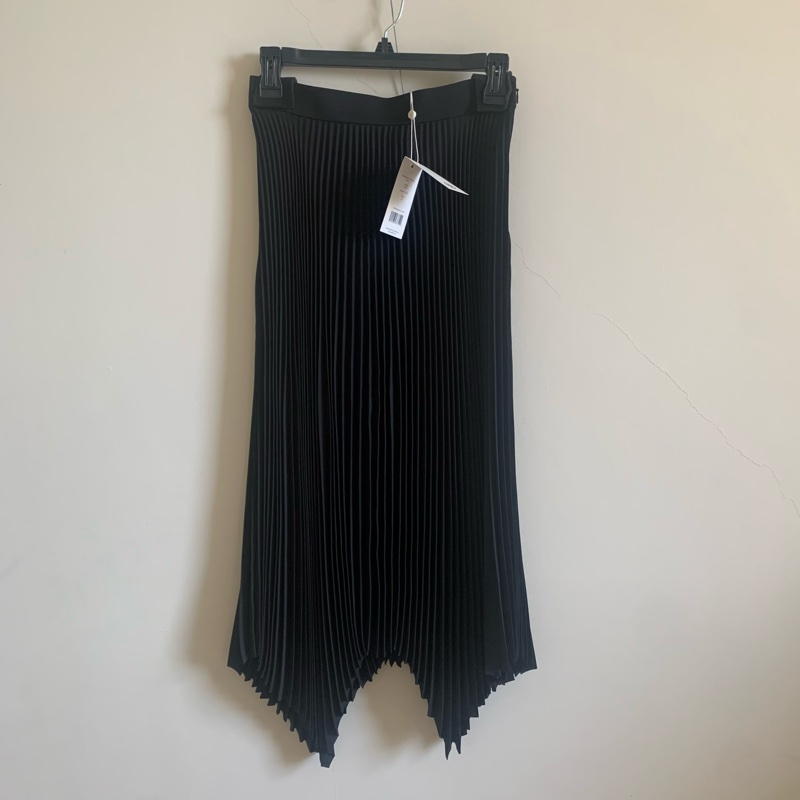 Tory Burch 黑色 百摺裙 全新-2