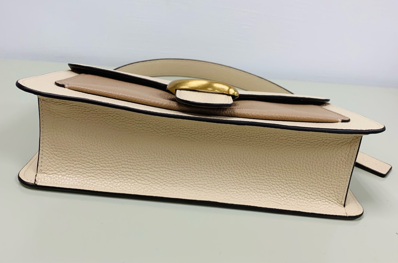 Coach Tabby 26 拼奶茶色-6