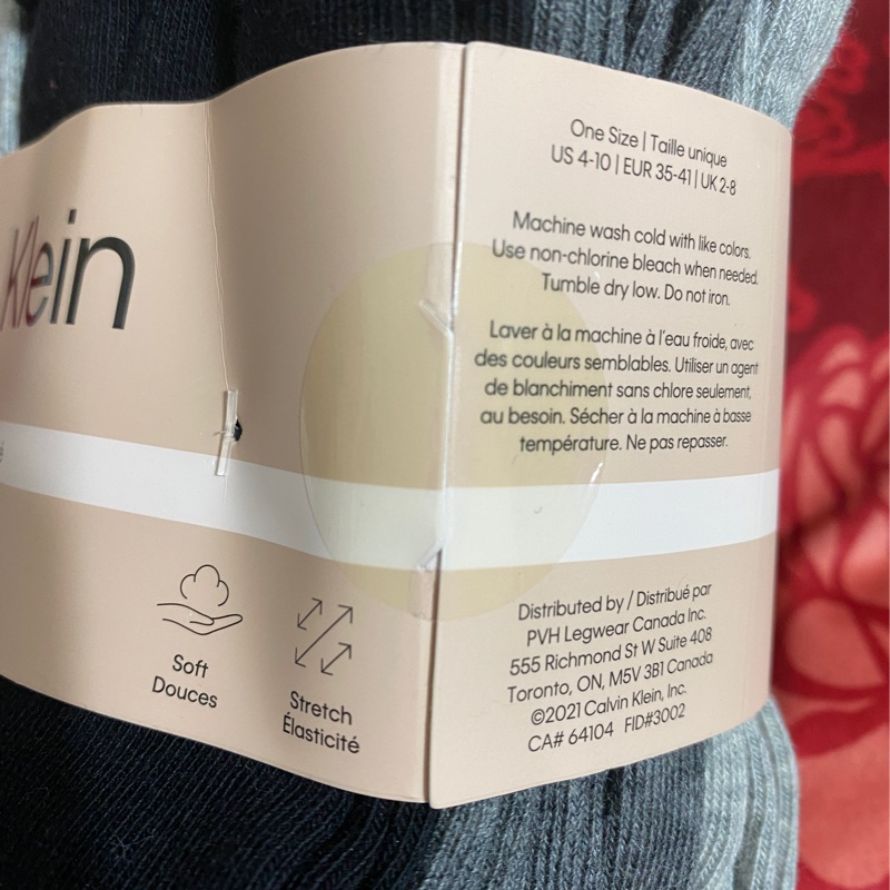 全新正品Calvin Klein女生中筒襪(10雙)-2