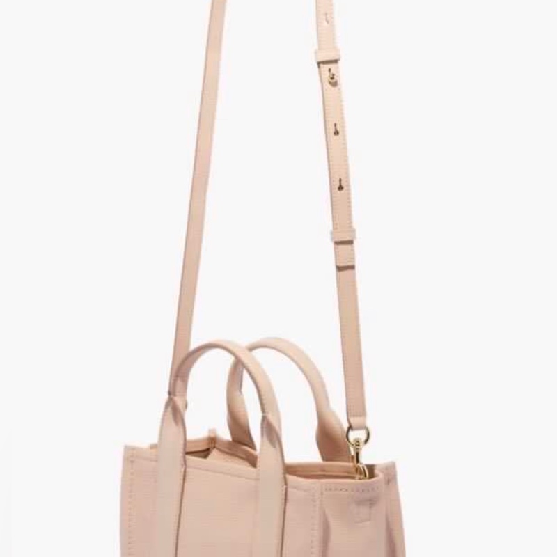 正品現貨 - Marc Jacobs 奶茶色皮質托特包 (mini尺寸)-1