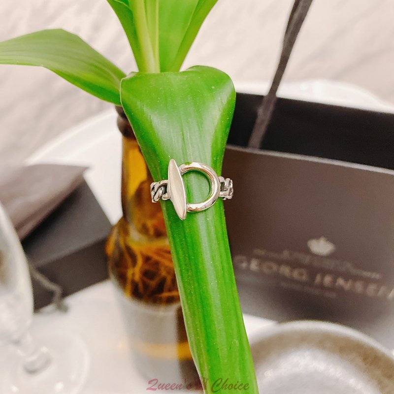 個性OI造型S925純銀戒指 Q039-3