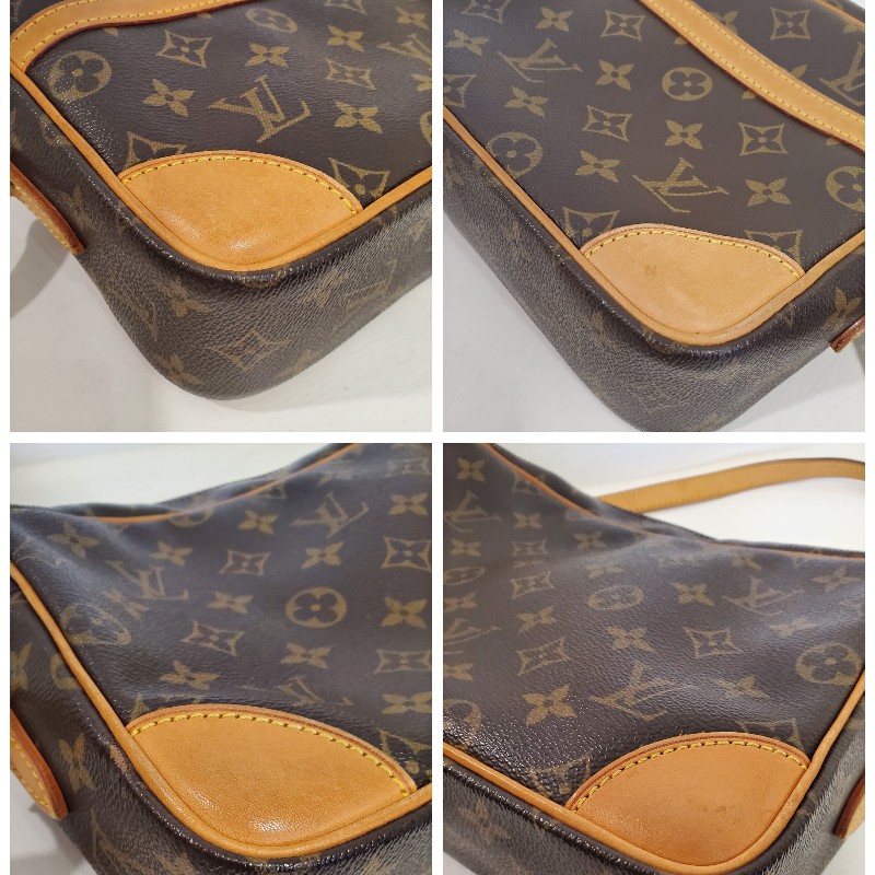 🎀👜Mandy Vintage Boutique👜🎀曼蒂二手精品 日本二手正品橫版記者包,航空包，空姐包 M51274-2