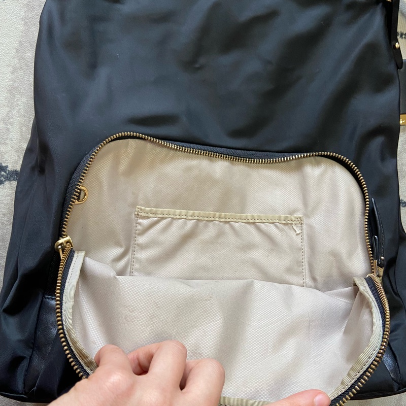 保存良好 TUMI JENA 兩用後背包 電腦包 側背包 斜背包-7