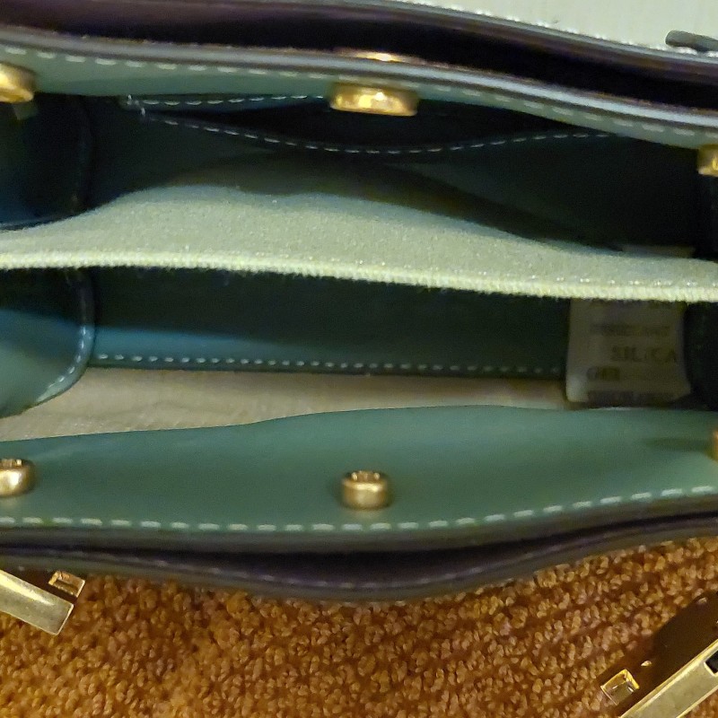 Tory Burch Lee Radziwill Mini小雙層包 大象灰-2