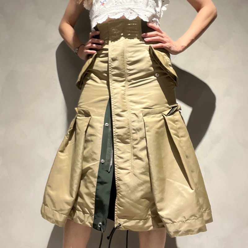 全新日本品牌SACAI洋裝、裙子兩穿-0