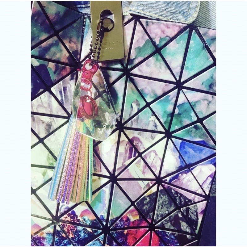 二手附購證⭐️三宅一生Issey Miyake BAO BAO包 特殊款限量款礦物包⭐️大款8*8 Ella同款-8