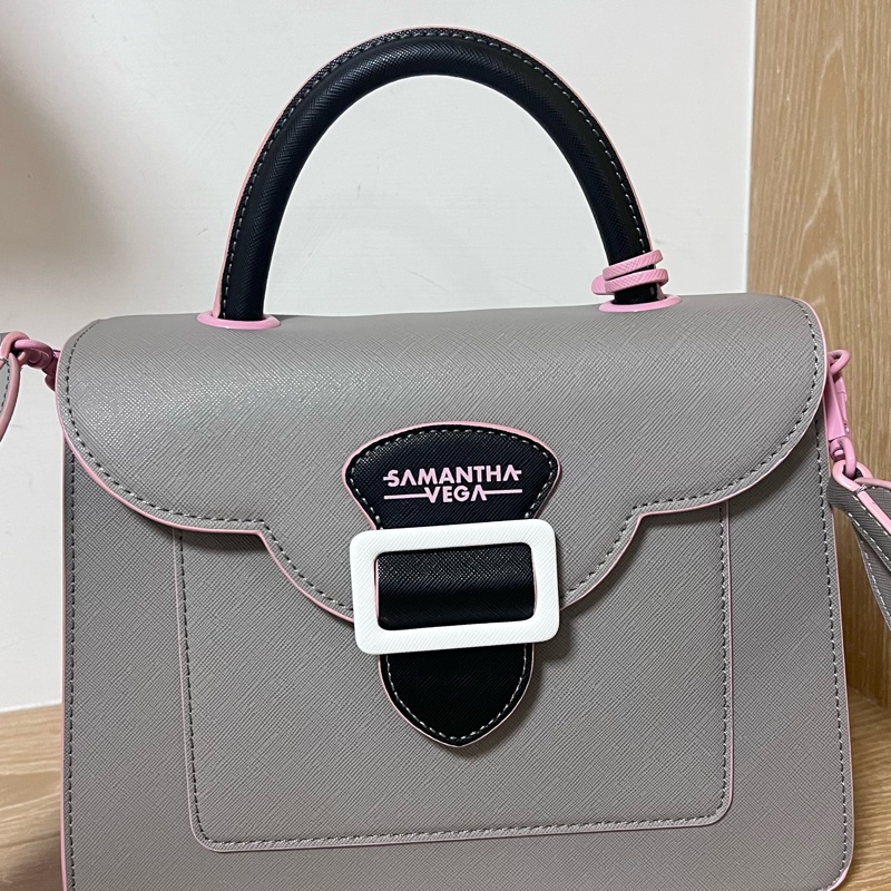 samantha thavasa 日本牌子 側背開扣 書包-1