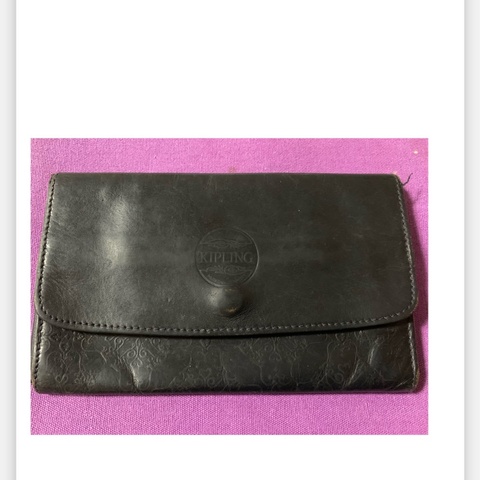 #Kipling 二手 真皮長夾