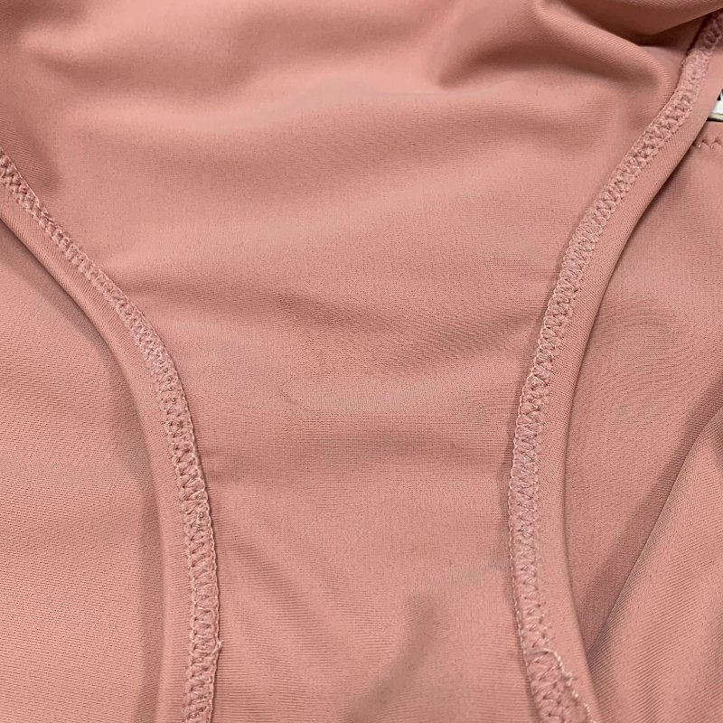 【陳艾琳私服】AIR SPACE 粉色繞頸綁帶比基尼套裝-8