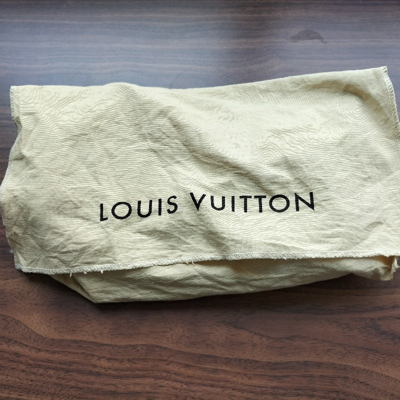 正品真品 Louis Vuitton LV丹寧布Monogram Denim曼哈頓肩背牛仔布手提包✨-2