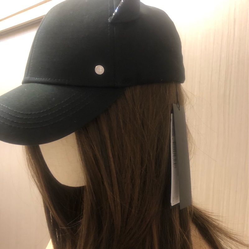 KarlLagerfeld 老佛爺 立體亮片貓耳朵黑帽 棒球帽-1