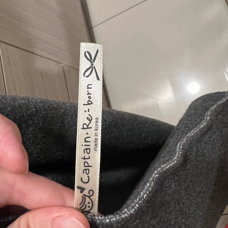 正韓毛料長開襟背心-2