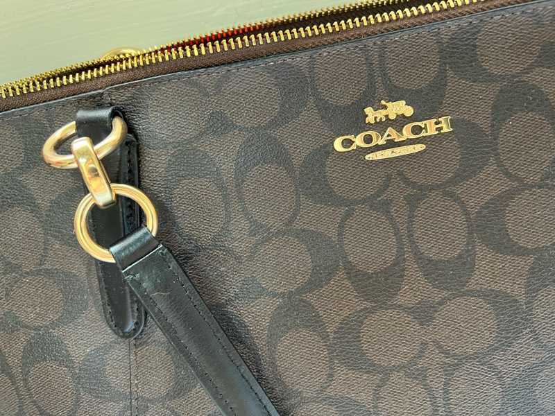 coach老花托特包-1