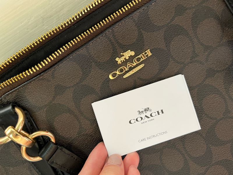 coach老花托特包-8