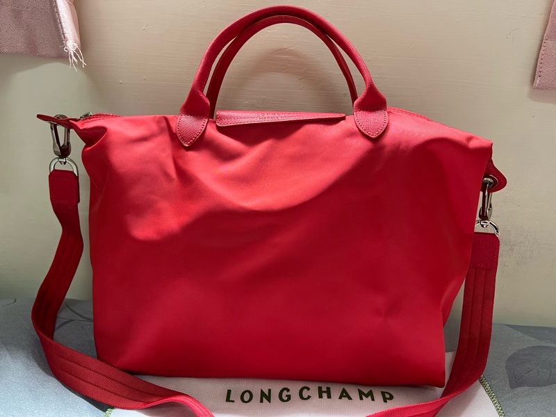 longchamp 尼龍兩用水餃包-3