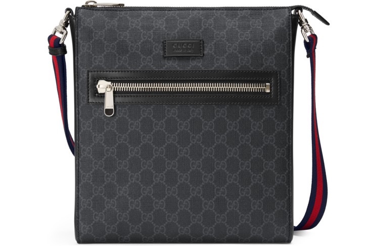 售 全新❗️【GUCCI 古馳】GG Supreme帆布郵差包-0