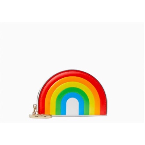 Kate spade 雙面彩虹零錢包