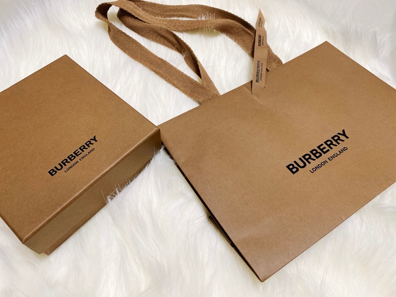 BURBERRY Vintage 格紋棉 Olympia 零錢包-3