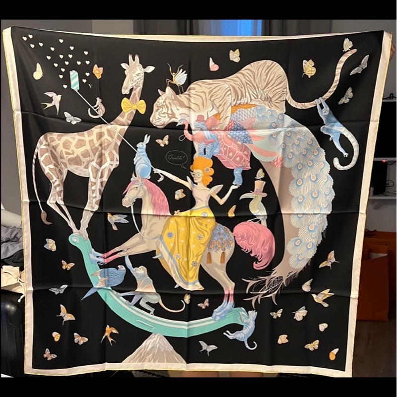 Hermès 美人魚絲巾-2