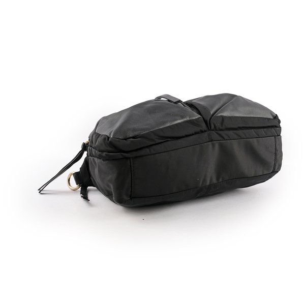 GIVENCHY Bugatti 尼龍拼皮革二用包(黑色)_展示品 GY12000003-6