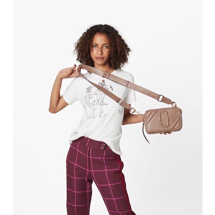 二手 Marc Jacobs The moto shot 相機包 MJ包 軟皮 百貨公司正品-1