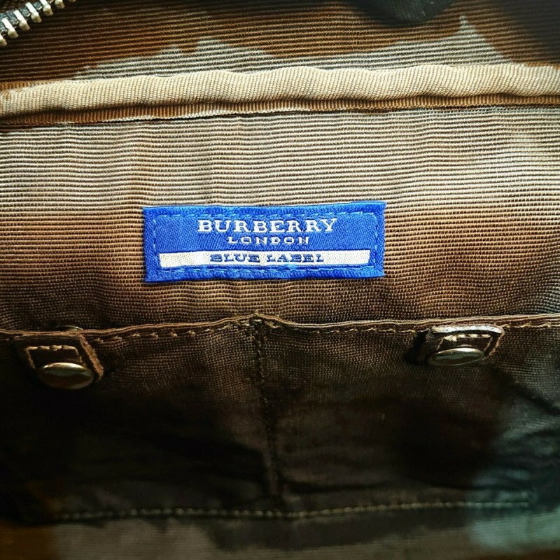 💕【正品】Burberry經典格紋波士頓肩背/手提包-7