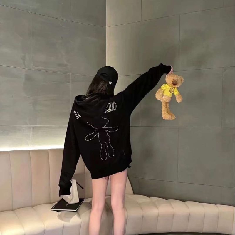 官方授權正品 13DE MARZO 小熊娃娃 帽T-6