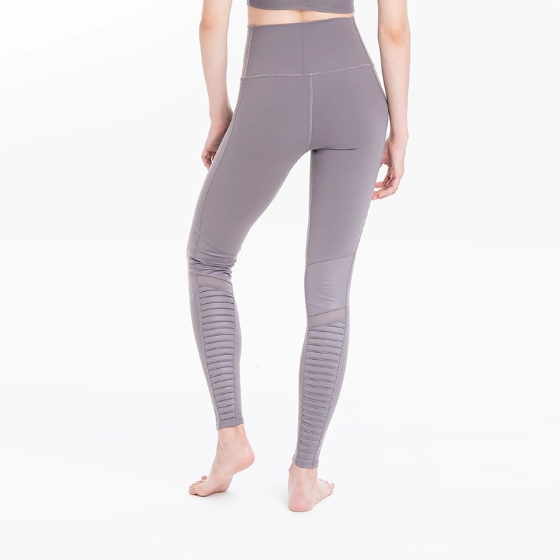 【全新品】ALO YOGA 高腰機能緊身褲-紫芋色-2