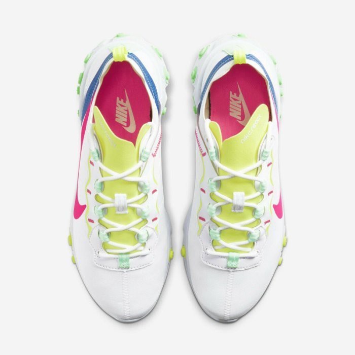Nike React Element 55 BQ2728-003 CU3011-161 白粉 女-2
