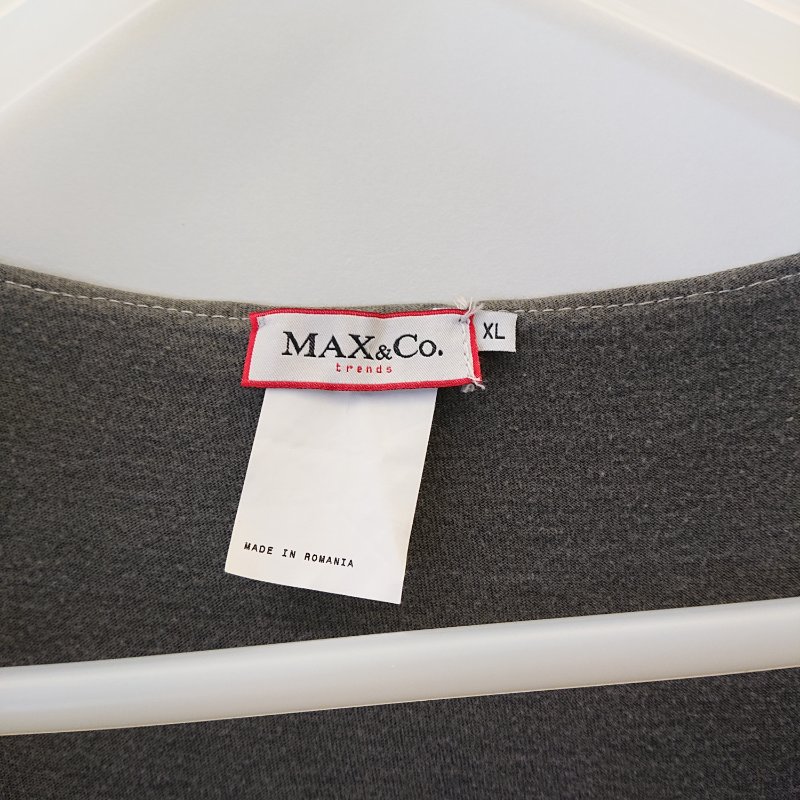 義大利精品服飾品牌MAX&Co.不規則剪裁百搭時尚背心-0