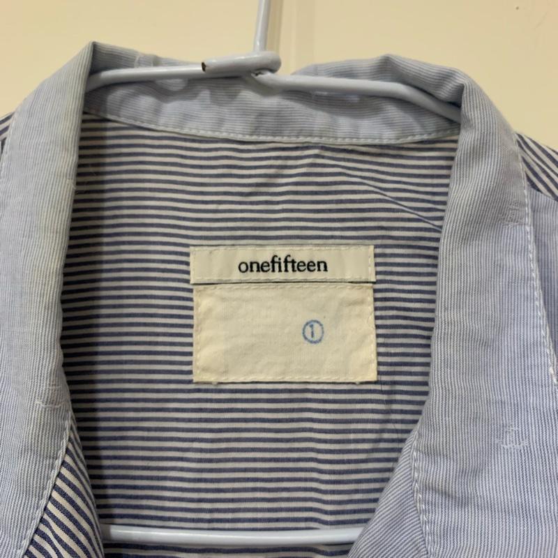 Onefifteen 初衣食午自有品牌不對稱襯衫-3