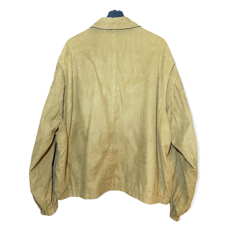 顛復古⚡️（remake) Polo Ralph Lauren 駝色麂皮藍馬外套❤️男女皆可-5