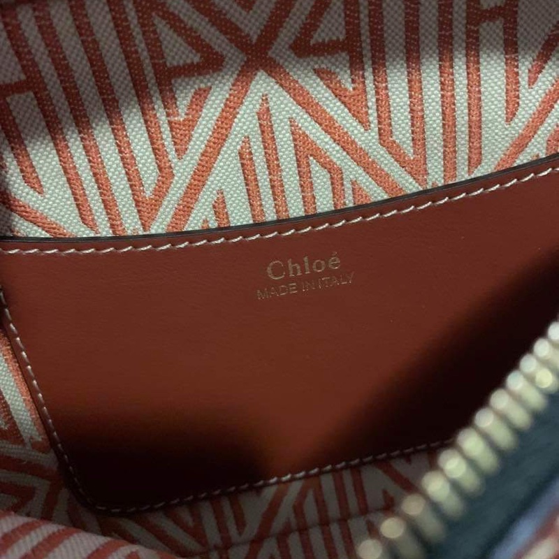 全新Chloé mini Daria 迷你皮革鍊條包-4