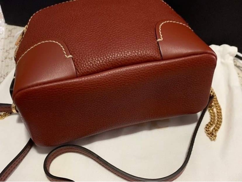 全新Chloé mini Daria 迷你皮革鍊條包-6