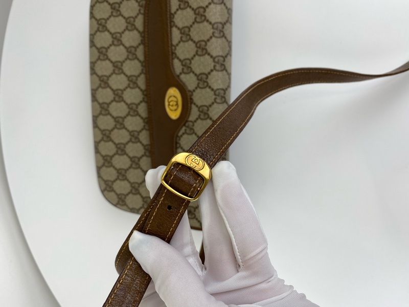 Gucci 老花稀有信封包手拿包斜背包-7