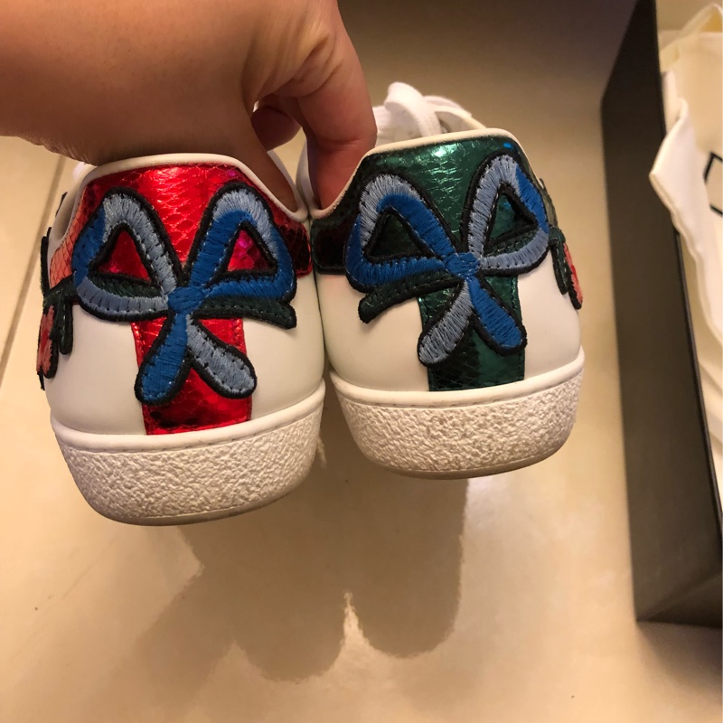 Gucci 復古Ace刺繡運動鞋-1