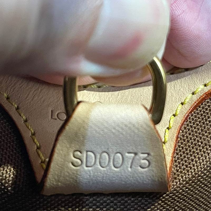 【LV】老花PM小號貝殼包-8