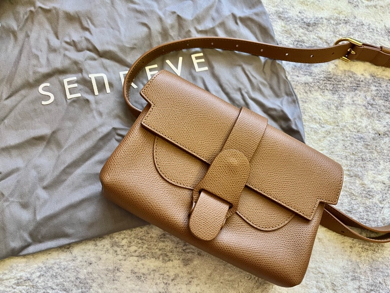senreve aria belt 焦糖色 腰包 肩包 手拿包(5折）-0