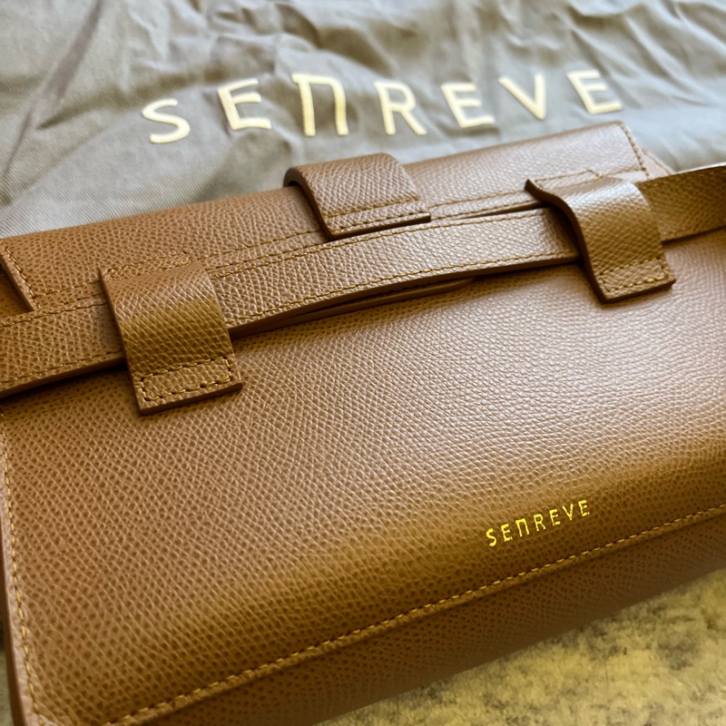 senreve aria belt 焦糖色 腰包 肩包 手拿包(5折）-2