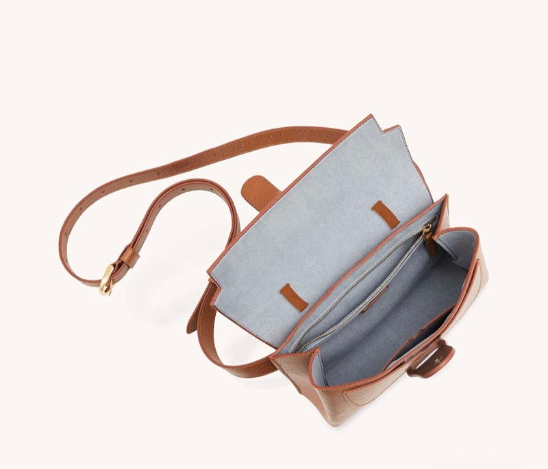 senreve aria belt 焦糖色 腰包 肩包 手拿包(5折）-3