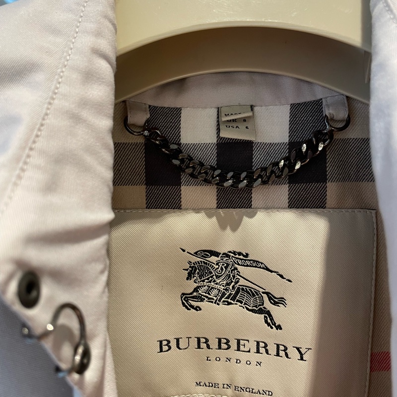Burberry短版風衣尺寸UK8/USA6-2